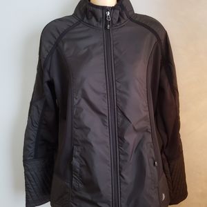 Black Active Sports Free2B Jacket Coat Med running
